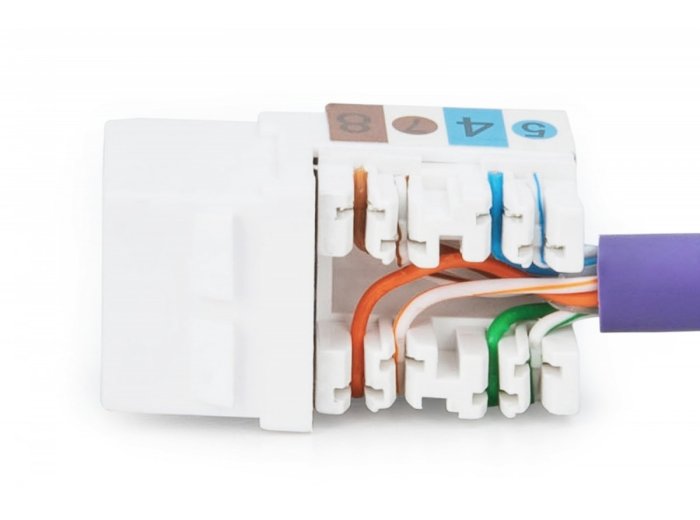 Moduł Keystone RJ45 kat.6 UTP LSA