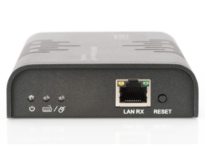 Przedłużacz/Extender KVM (HDMI+USB) do 120m po Cat.5e UTP lub IP, 1080p FHD 60Hz, audio (zestaw)