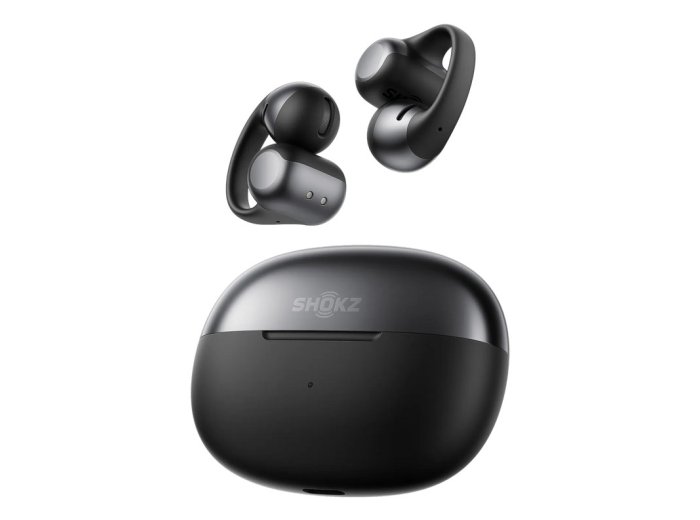 Słuchawki douszne bezprzewodowe Shokz OpenDots One czarne