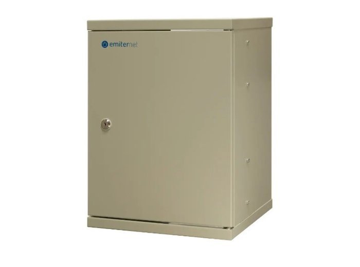 EmiterNet Szafa wisząca niedzielona 10'' 9U, drzwi blacha, 325×330x445mm (szer./gł./wys.)