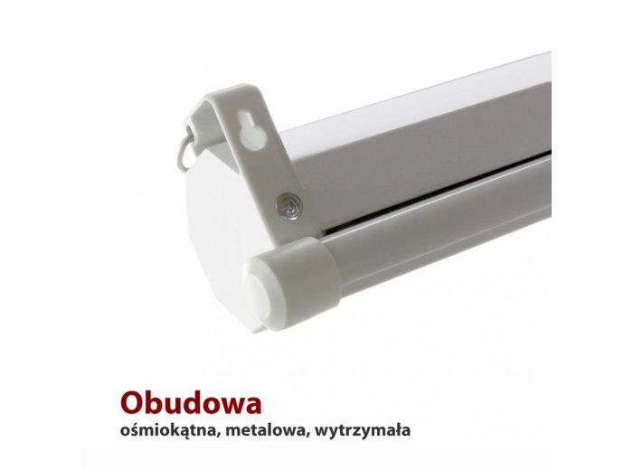 Ekran ręczny półautomat 1:1 96" 244x244cm MS-96 1:1