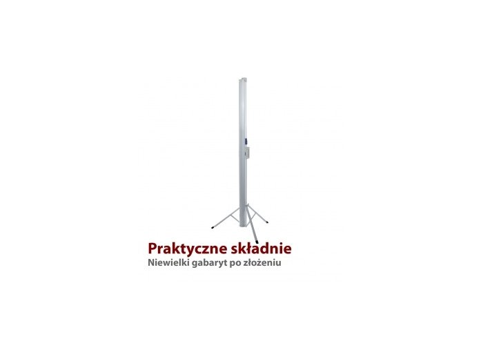 Ekran ręczny na statywie TS-100 4:3 100 cali 203x152cm