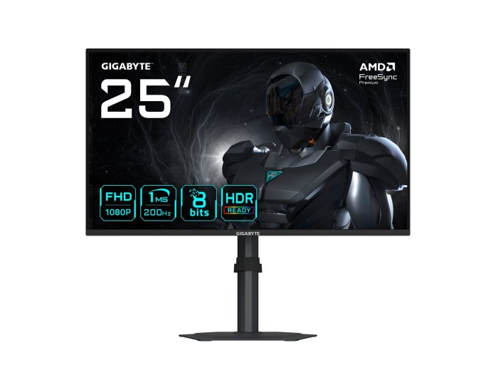 MONITOR GIGABYTE LED 24.5" G25F2 200Hz (OUTLET)