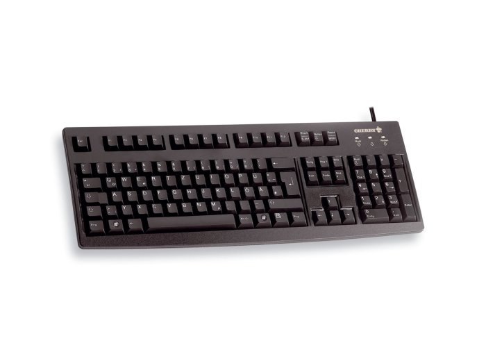 CHERRY G83-6105 klawiatura Uniwersalne USB QWERTZ Niemiecki Czarny