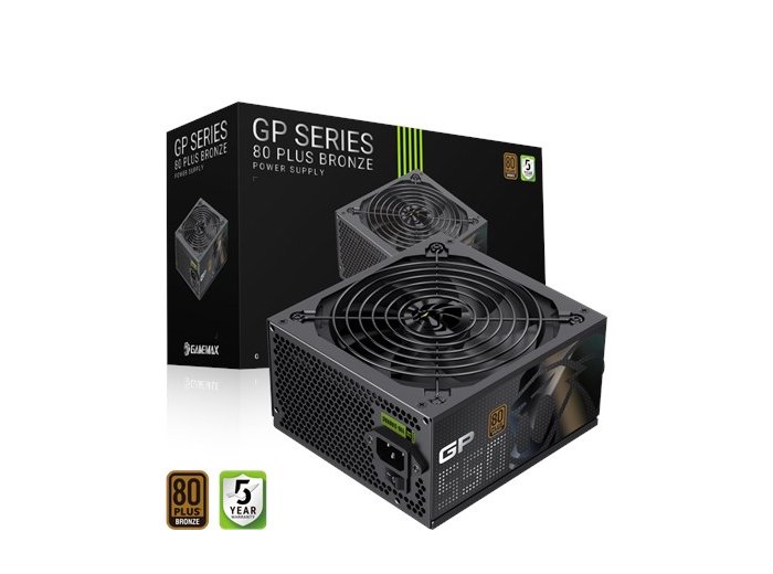 Gamemax PSU | GP 550B | 550 W | Bronze | Non-Modular