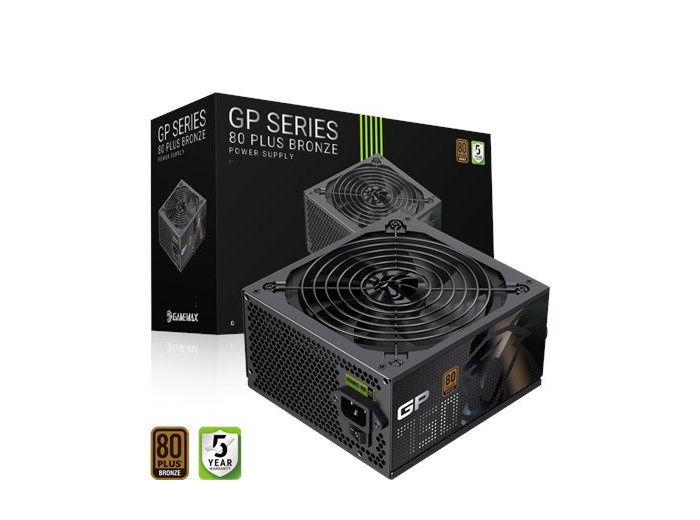Gamemax PSU | GP 750B | 750 W | Bronze | Non-Modular
