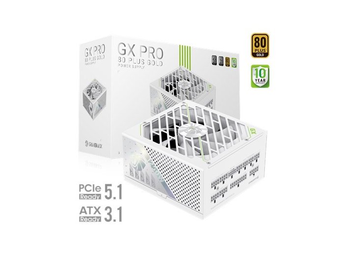 Gamemax PSU | GX PRO 1250G WH | 1250 W | Gold | White | Full Modular