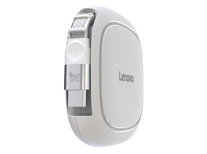 Kabel zwijany Lenovo GX91V57059 240W USB-C biały