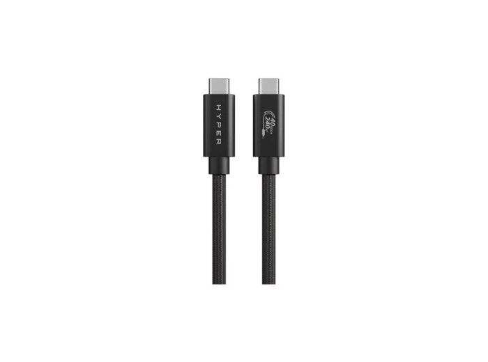 HYPER HyperDrive Next kabel USB USB4 Gen 3x2 1,2 m USB C Czarny