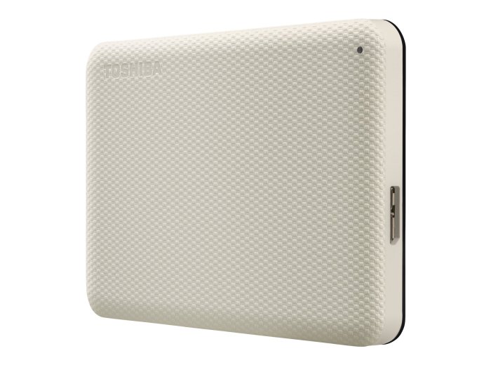 Toshiba Canvio Advance zewnętrzny dysk twardy 4 TB 2.5" USB Typu-A 2.0/3.2 Gen 1 (3.1 Gen 1) Biały