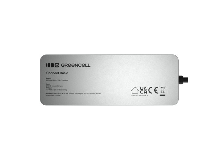 HUB USB-C Basic USB-C do 4x USB-A 3.0