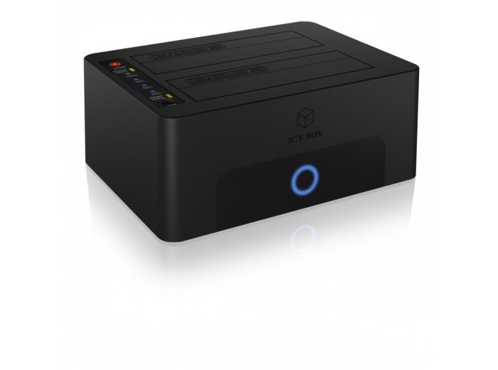 Stacja dokująca/klonująca IB-1232CL-U3 2x2,5" lub 3,5" SATA HDD, UASP & SATA III ( 6GBits/s )