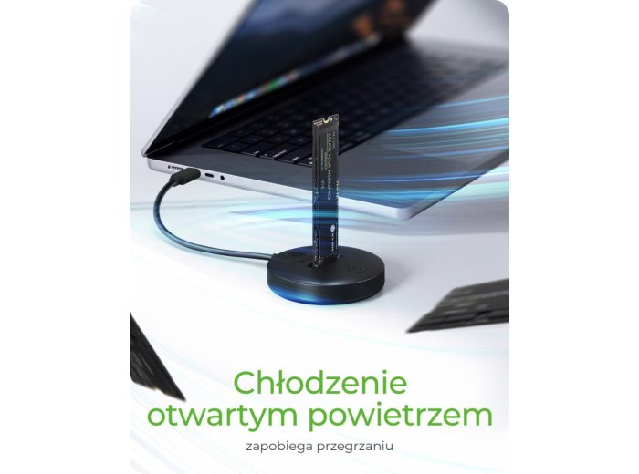 Stacja dokująca dla NVMe+SATA SSD IB-1610MCD-C31