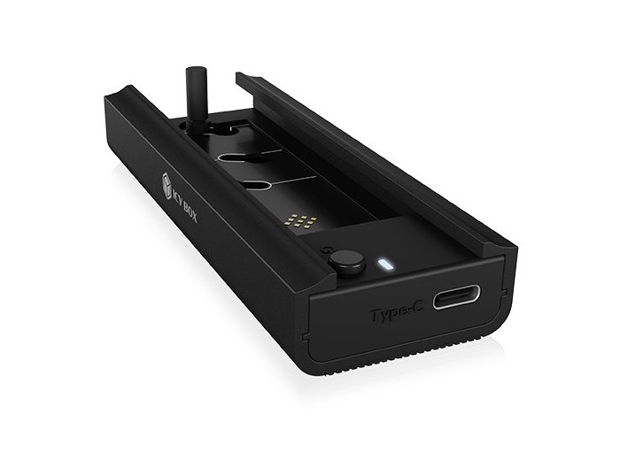 Stacja dokująca IB-180MC-C31 M.2 NVMe&SATA Docking, USB 3.2 (Gen2) Type-C, Aluminium
