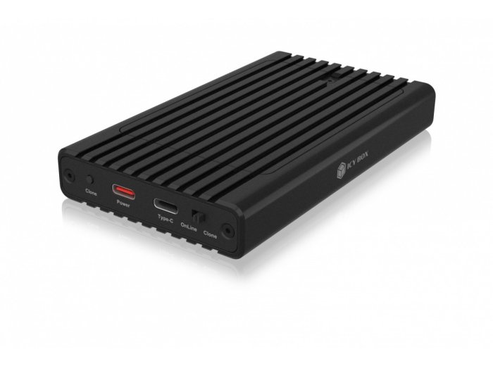 Stacja ICY BOX IB-2817MCL-C31  z funkcją klonowania dla 2x NVMe  SSD