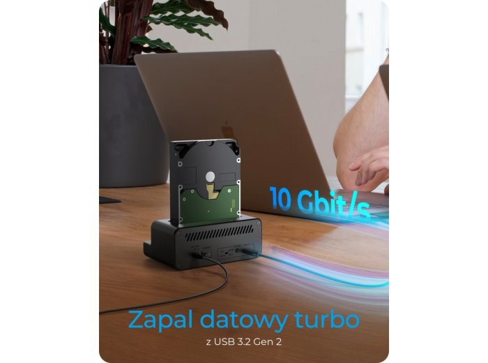 Stacja dokująca i klonująca IB-2914MSCL-C31 2,5 i 3,5 cala na M.2 NVMe