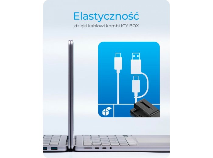 Stacja dokująca i klonująca IB-2914MSCL-C31 2,5 i 3,5 cala na M.2 NVMe