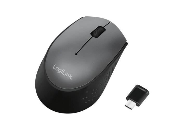 Mysz bezprzewodowa 2.4GHz, USB-C, optyczna
