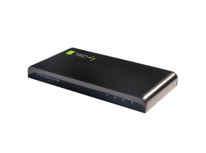 Rozgałęziacz telewizyjny Techly IDATA HDMI-4K4 4x HDMI