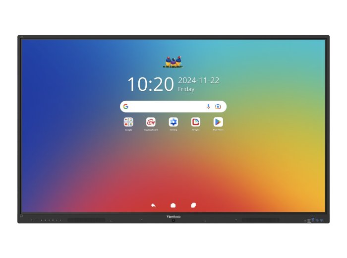 Viewsonic IFP 65IN 4K ANDROID 16 EDLA 64 tablica interaktywna 165,1 cm (65") 3840 x 2160 px Ekran dotykowy
