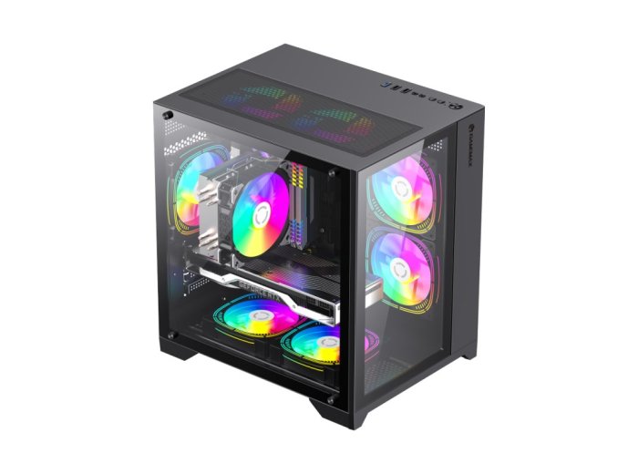 GameMax Infinity Mini BK Micro Tower Czarny