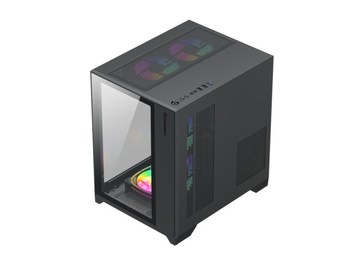GameMax Infinity Mini BK Micro Tower Czarny