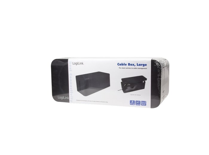 Organizer kabli Cable Box, czarny