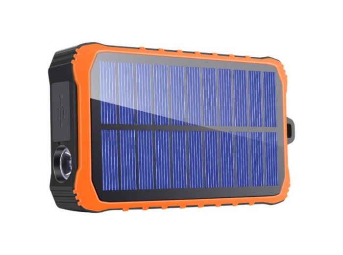 Powerbank Propper Solarny 12000mAh Szary