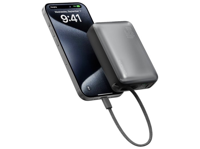 Powerbank Enterprice Compact 20000mAh 45W Szary