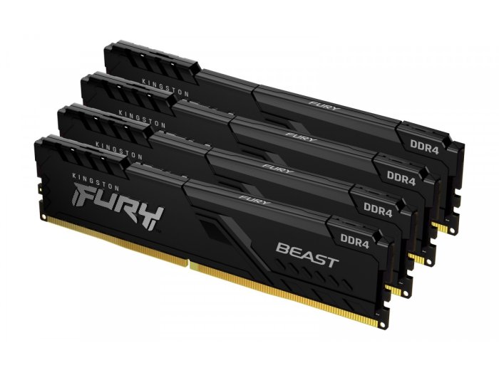 Pamięć DDR4 FURY Beast 128GB(4*32GB)/3200 CL16