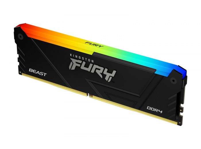 Pamięć DDR4 Fury Beast RGB 128GB(4*32GB)/3600 CL18