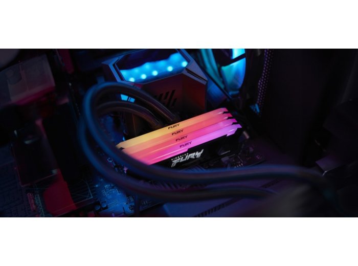 Pamięć DDR4 Fury Beast RGB 128GB(4*32GB)/3600 CL18