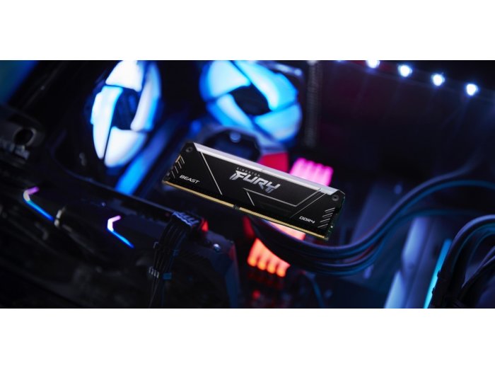 Pamięć DDR4 Fury Beast RGB 128GB(4*32GB)/3600 CL18