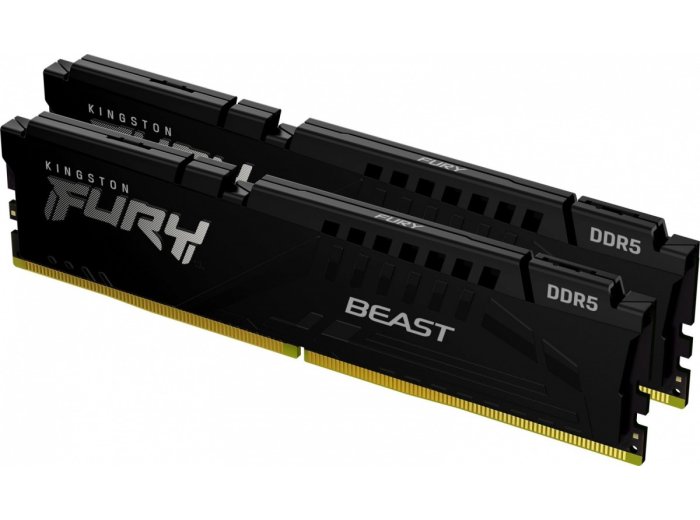 Pamięć DDR5 Fury Beast 16GB(2*8GB)/5600 CL40 czarna