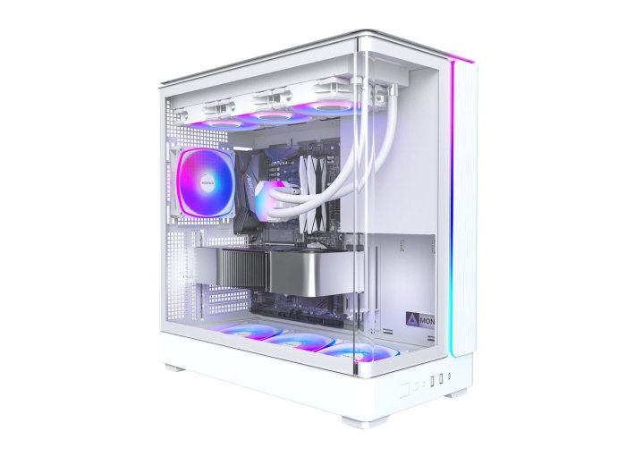 Montech King 45 PRO Tower Biały