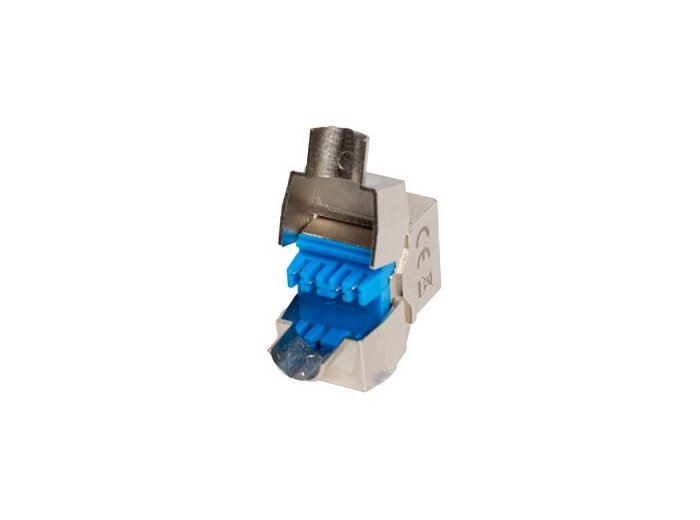 Moduł keystone gniazdo beznarzędziowy rj45 kat.8.1 ftp