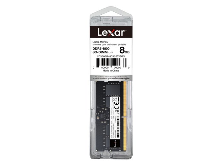 Pamięć do laptopa DDR5 SODIMM 8GB(1* 8GB)/4800 CL40