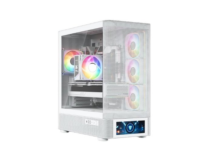 Obudowa Volcano AQ500 ARGB MIDI WHITE
