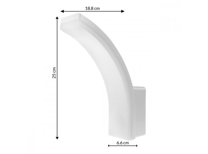 Lampa LED MCE511 W 20W IP65 4000K