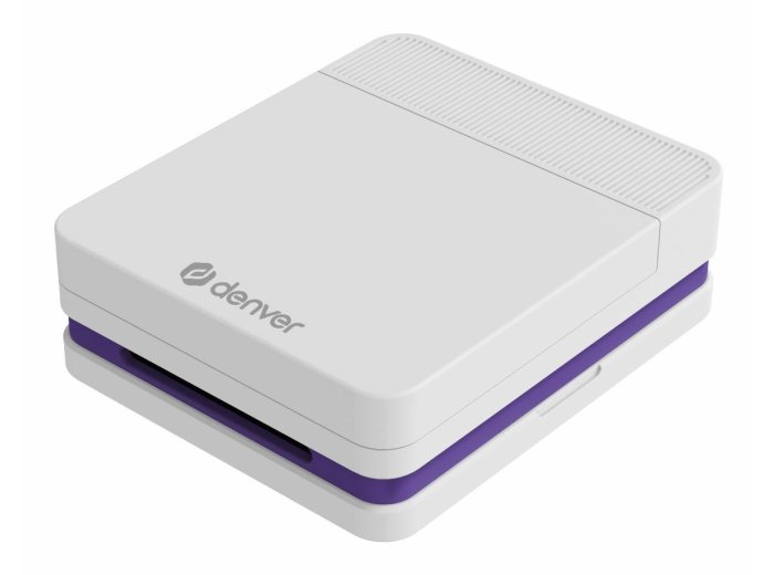 Denver MCP-6010 drukarka ręczna Biały Przewodowy i Bezprzewodowy Bateria 600 x 600 DPI
