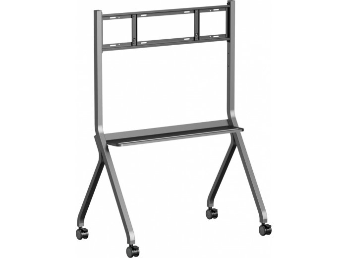 Stojak na kółkach MD-CART02-S1 55-86 cali Czarny