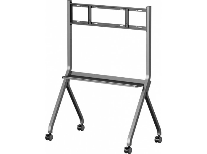 Stojak na kółkach MD-CART02-S1 55-86 cali Czarny