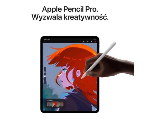 iPad Pro 13-calowy Wi-Fi 2 TB ze szkłem standardowym - Srebrny