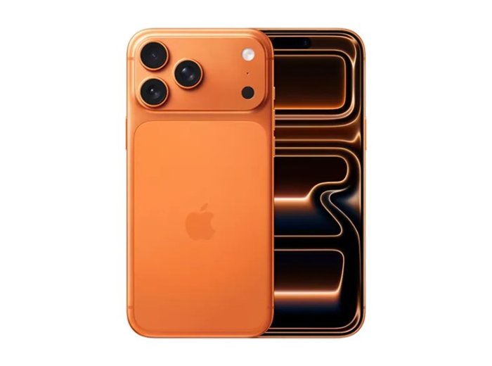 Apple iPhone 17 Pro Max 17,5 cm (6.9") Dual SIM iOS 26 5G USB Type-C 512 GB Pomarańczowy