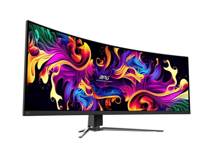 Monitor MPG 491CQP QD-OLED 49 cali/LED/QD-OLED/Zakrzywiony/144Hz/Czarny