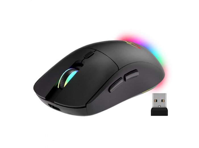 Mysz bezprzewodowa 2w1 (BT/RF)SILENT&RECHARGE