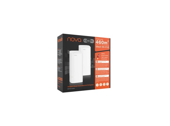 Tenda MX12 2-pack Mesh AX3000 802.11ax Wi-Fi 6