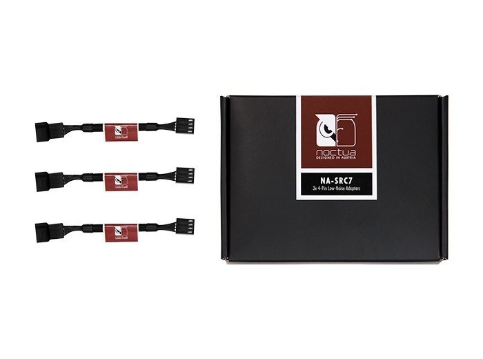 Mocowanie wentylatora NOCTUA NA-SRC7 3 szt. Low-Noise Adaptors 4-Pin