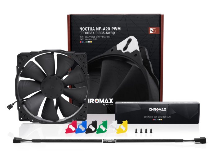 Wentylator NOCTUA NF-A20 PWM chromax.black.swap