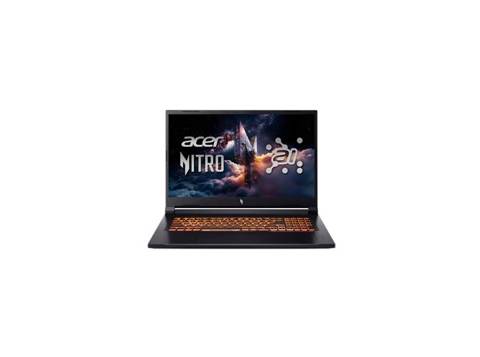 Laptop Acer Nitro V 17 ANV17-41-R27Z | Obsydianowa czerń | 17,3" | Systemy ochrony przed włamaniem | Złącze QHD | 2560 x 1440 pikseli | Procesor AMD Ryzen 7 | 32 GB DDR5 | SSD 1000 GB | NVIDIA GeForce RTX 5060